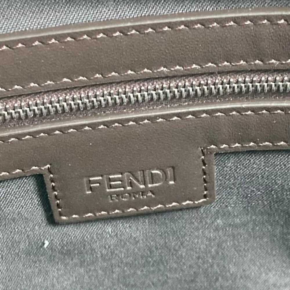 FENDI Crossbody Zucca Shopping bag 2WAY Shoulder Bag Hand Bag Tote Bag - Picture 15 of 16